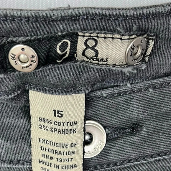 98 Jeans Gray Y2K Bootcut Flare Leg Jeans 15 - Picture 4 of 4
